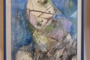 1992 pastell süsi 82x75